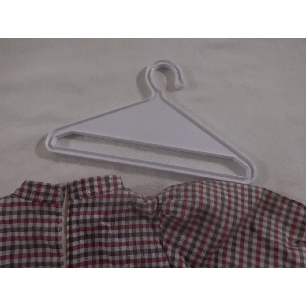 Pleasant Company Samantha Doll Checked Taffeta Meet Dress Retired + Hanger‎